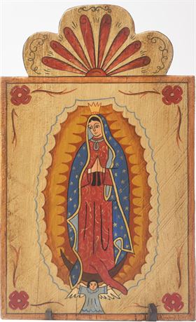 Retablo “Our Lady of Guadalupe”