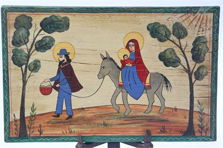 Retablo “The Flight to Egypt”