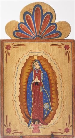 Retablo “Our Lady of Guadalupe”