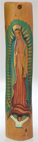 Our Lady of Guadalupe Altar Candle Holder