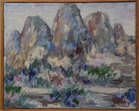 Bernadette A. Valdez ~ Sugar Loaf "East Side Organ Mountains"