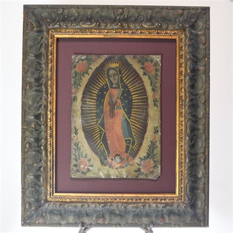 Virgen de Guadalupe Retablo