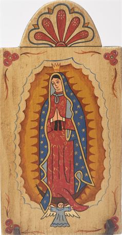 Retablo “Our Lady of Guadalupe”