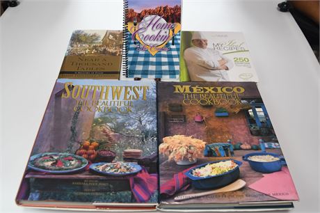 Lot of New Mexico Cookbooks