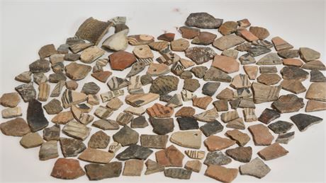 Lot of Ancient Pottery Shards (Anasazi, Mimbres)