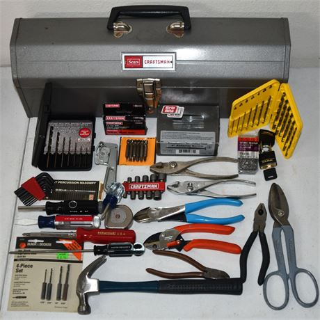 Craftsman Tool Box and Tools