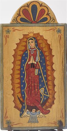 Retablo “Our Lady of Guadalupe”