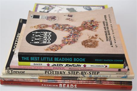 Beading, Jewelry and Pottery Books