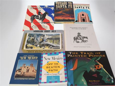 Collection Of New Mexico Books (Painted Ponies)