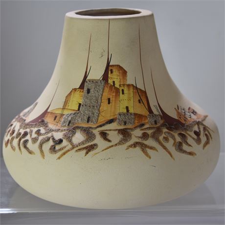 Navajo Sand Painting Pottery