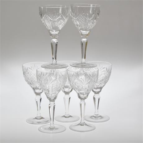 Cut Glass Stemware