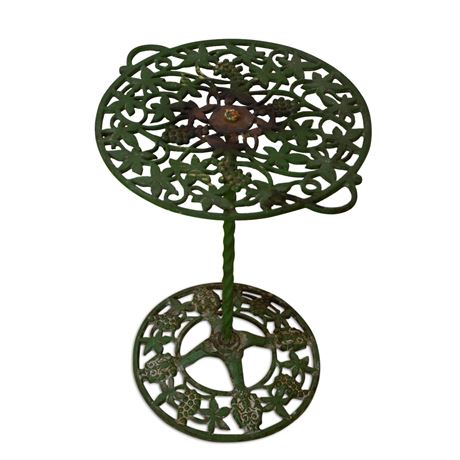 Vintage Cast Iron Plant Stand