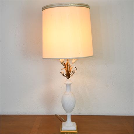 Mid-Century Alabaster Lamp
