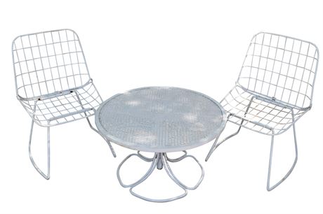 Mid-Century Metal Patio Set