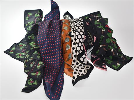 Designer Silk Scarf Collection