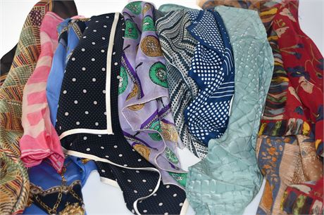 Designer Silk Scarf Collection