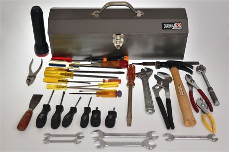 Toolbox with Tools