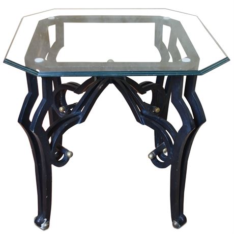 Designer Cast Iron Side Table