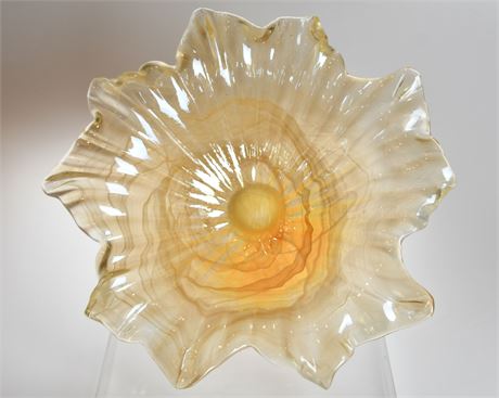 Hand Blown Glass Bowl