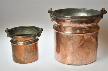 Antique Copper Kettles