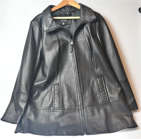 Jones New York Ladies Leather Jacket
