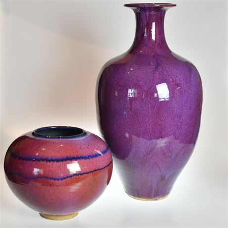 Pair of Chohlidakis Vases