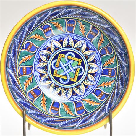 Franco Mari Geo Judith Deruta 8" Bowl