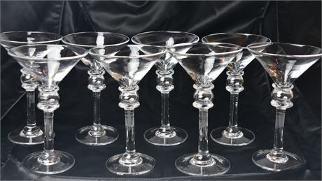 Simon Pearce Handcrafted Studio Art Large Martini Glass