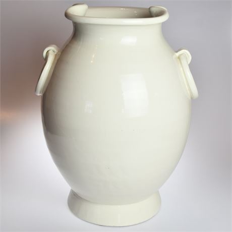 HUGE Hand Coiled Italian Ceramic Decorative Vase