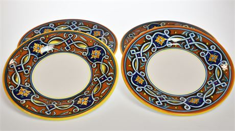 Franco Mari Geo Judith Deruta 9" Plates