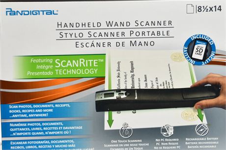 Pandigital Wand Scanner