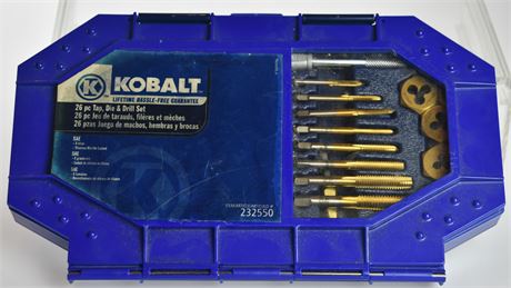 Kobalt Tap Die Drill Set