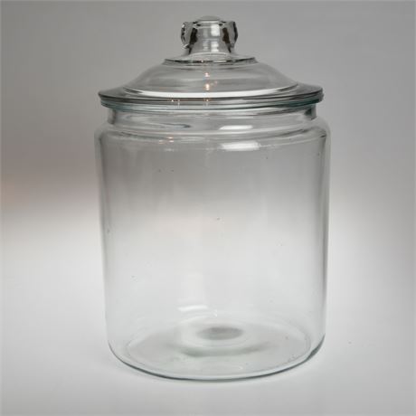 Large Glass Cookie Jar