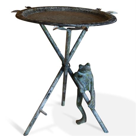 Patinated Outdoor Table