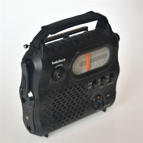 RadioShack Emergency AM/FM/Weather Band Crank Radio