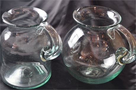 Blown Glass Pitchers