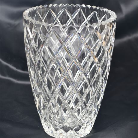 Cut Crystal Vase