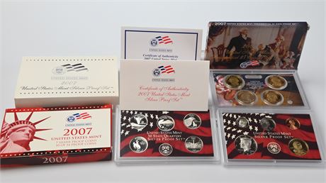 2007 United States Mint Silver Proof Set