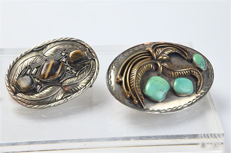 Pair of Southwest Belt Buckles