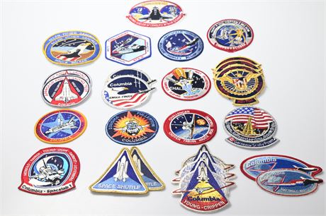 STS Colombia, Challenger, Discovery and Enterprise Patches