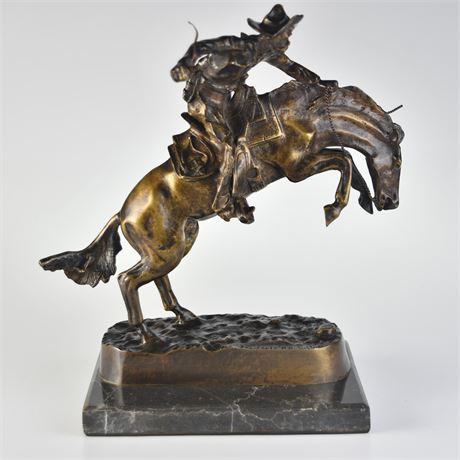 Bronze Sculpture After Frederic Remington