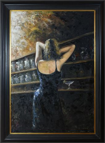 Original Painting: "Lady in Black"