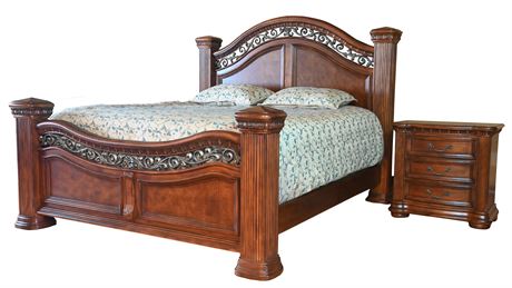 Cordoba King Size Poster Bedroom Set