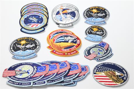 Nasa Space Lab/ Shuttle Patches