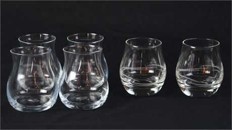 Four Glencairn Crystal Glasses