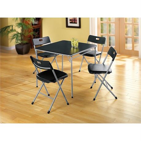 Folding Table & 4 Folding Chairs