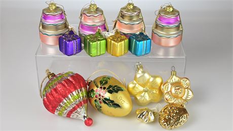 Blown Glass Christmas Ornaments