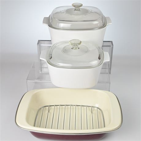 Corningware Baking Dishes With Lids