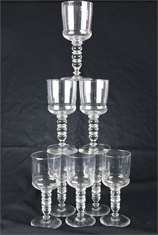 Set of 8 Wine Glasses