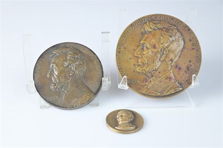 Abraham Lincoln Bronze Medal Collection